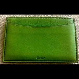 Men’s Authentic Cartier Card Case 💚